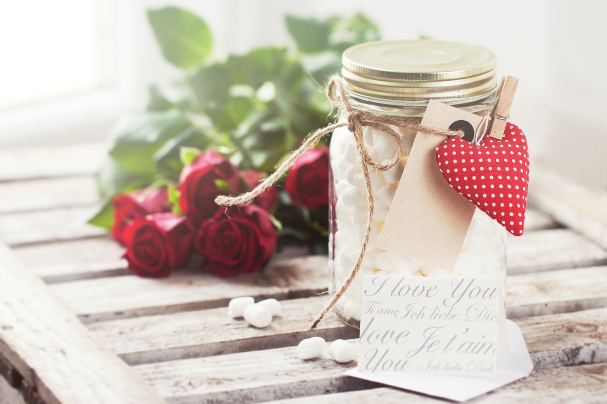 Mini Jar of Love Notes